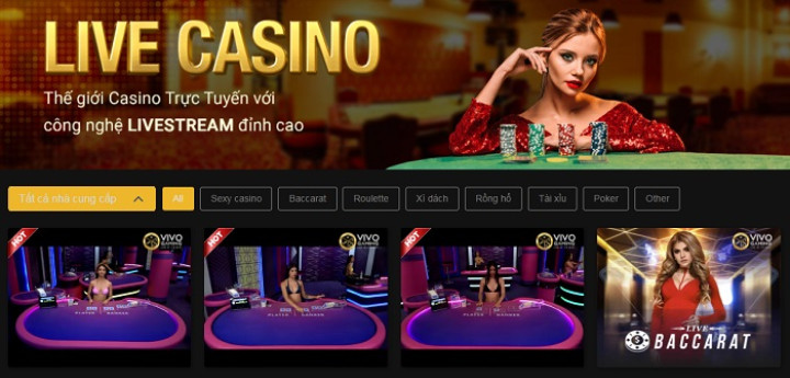 Sảnh casino sexy hot 2022